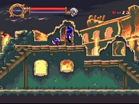 une photo d'Ã©cran de Castlevania- Vampire s Kiss sur Nintendo Super Nes